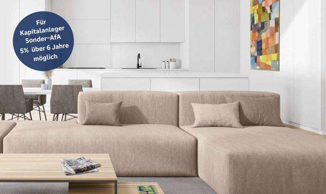 unverbindliche Visualisierung Wohn- und Esszimmer