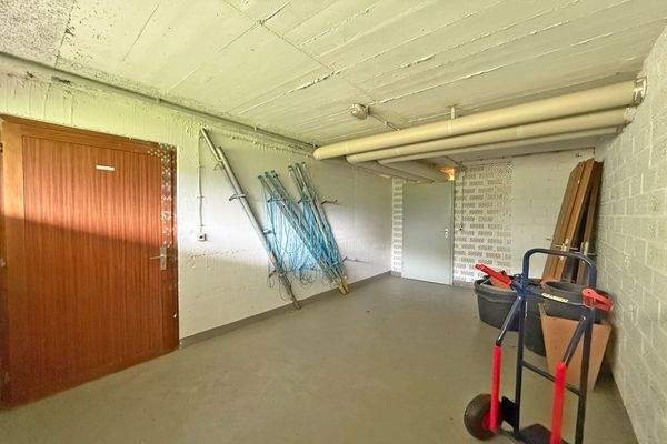 Fahrradkeller mit Ausgangsmöglichkeit