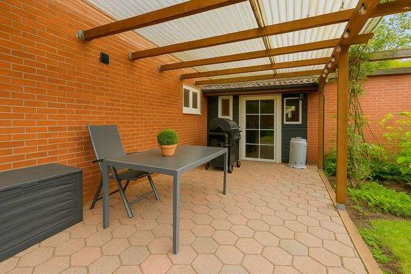 Überdachte Terrasse