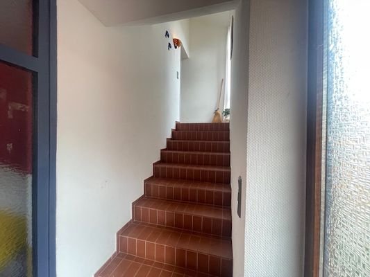 Treppenhaus zur Wohnung