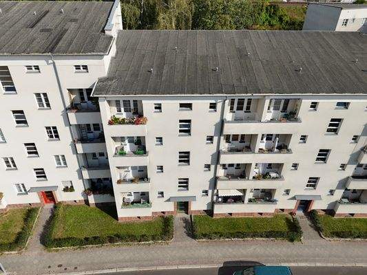 Straßenansicht von oben