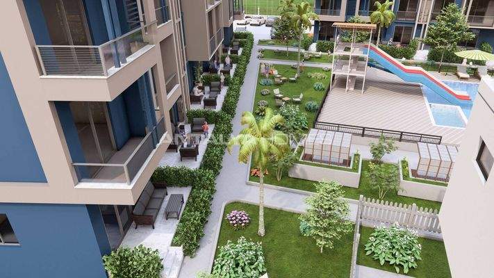 Sea-View Apartments Near the Beach in Mersin