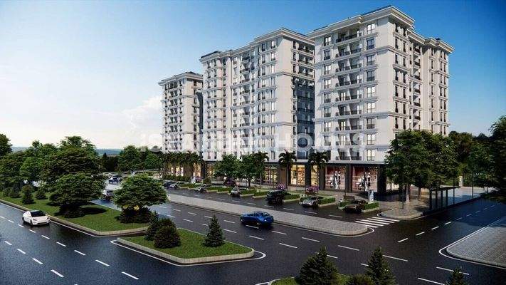 Modern Properties in a Complex with Pool in Istanbul Eyupsultan