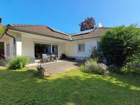 Hausansicht Gartenseite