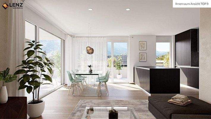 Innenraum-Ansicht TOP 9