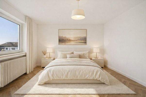 Eingerichtet Schlafzimmer 