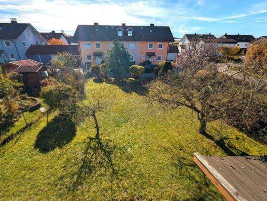Herrlicher Blick in den Garten