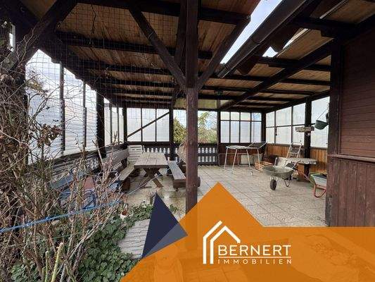 Überdachte Terrasse