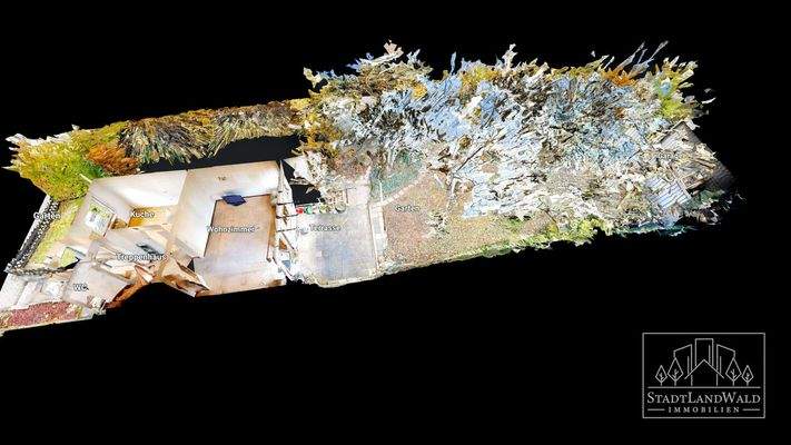 EG - Schematischer Grundriss - 3D