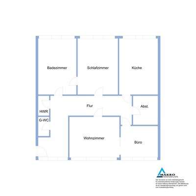 Beispiel Grundriss Wohnen