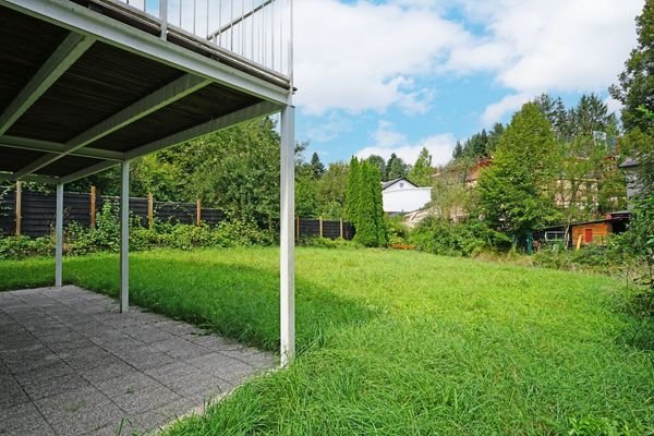 Terrasse und Garten