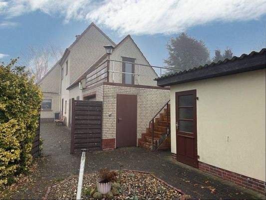 Rückwärtige Ansicht