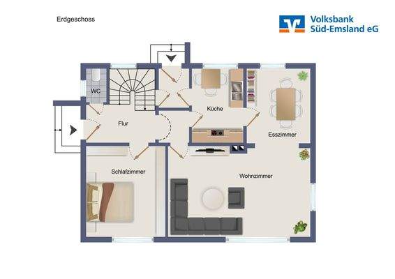 Grundriss Erdgeschoss