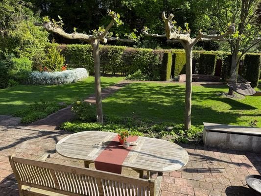Terrasse zum Garten