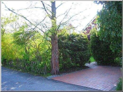 	Pkw-Stellplatz mit Zugang zum Garten sowie rückw.