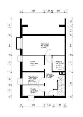 Grundriss Kellergeschoss