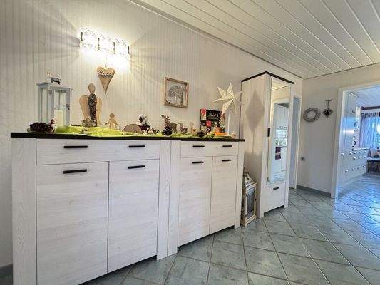 Flur zu den Schlafzimmern