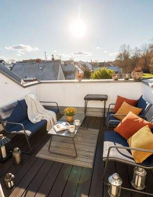 Terrasse mit Weitblick