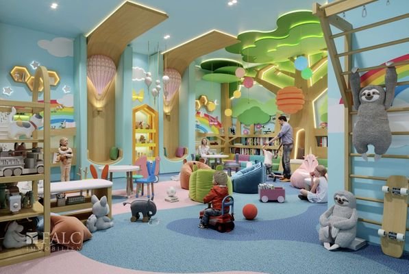 Innen-Spielbereich fur Kinder