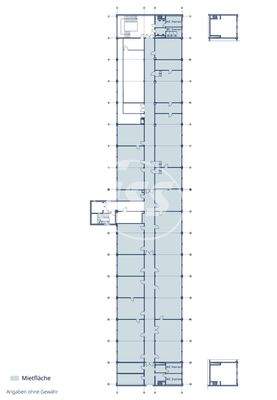 Grundriss 2. Obergeschoss Gebäude C