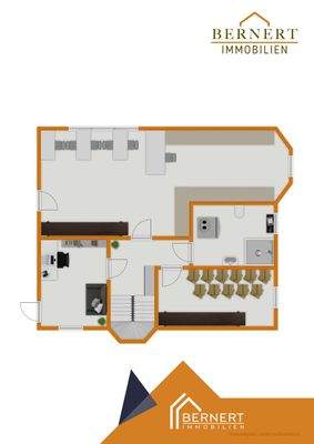 Grundriss visualisiert KG