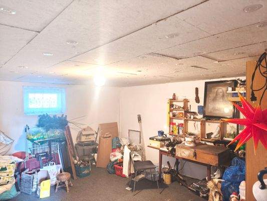 KG Keller zur Wohnung unberäumt