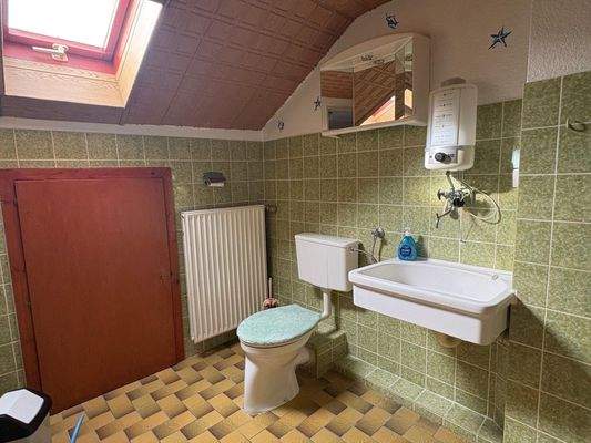 WC Dachgeschoss