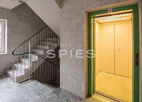 Innenansicht Treppenhaus