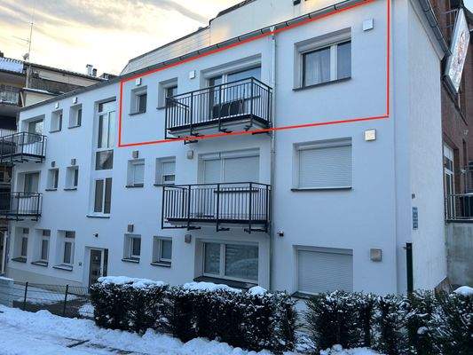 Hinterhaus Brunnenstr. 9a, Wohnung (rot markiert)