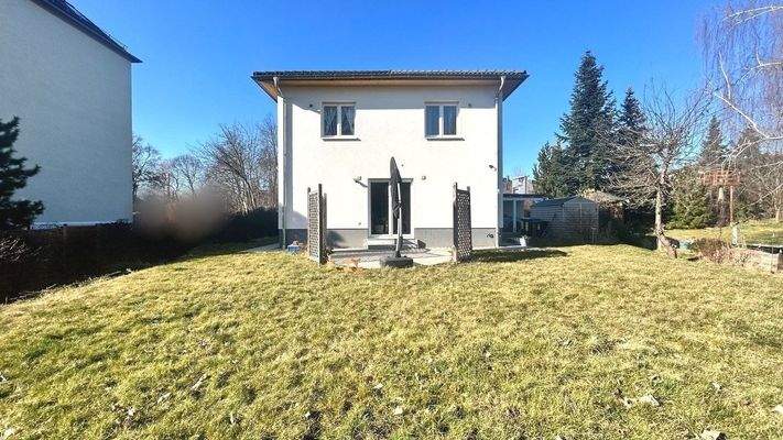 Hausansicht Gartenseite