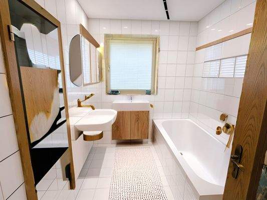 Dusch- und Wannenbad Homestaging