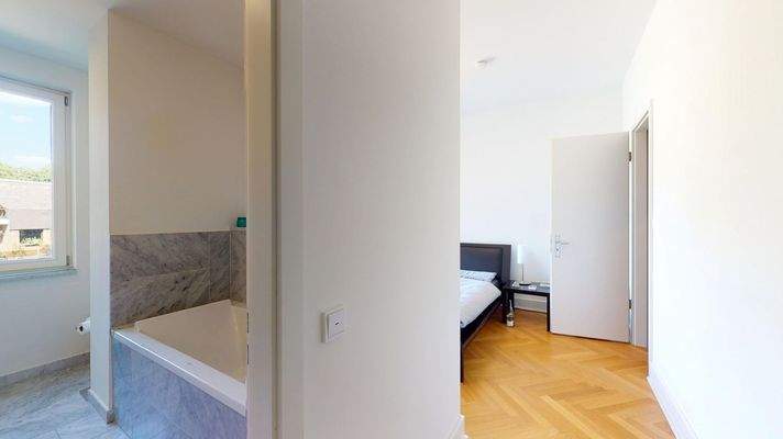 Flur zum Schlafzimmer