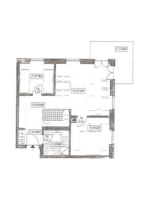 Grundriss 3-Zimmer-Eigentumswohnung