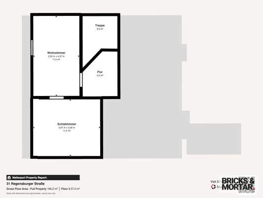 Grundriss Obergeschoss