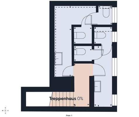 Grundriss Kellergeschoss WC Anlage