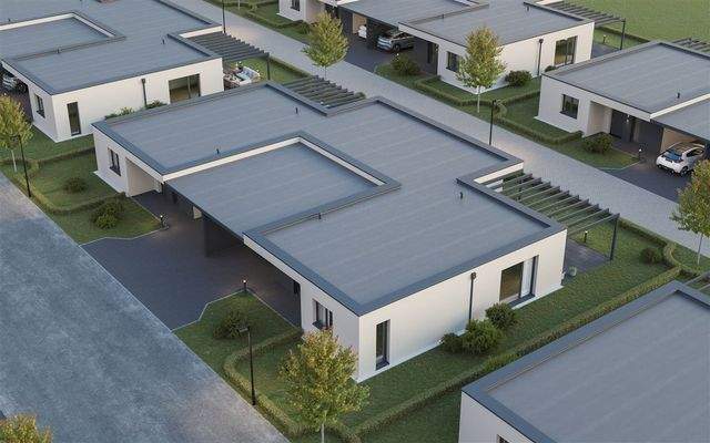 Flachdachansicht