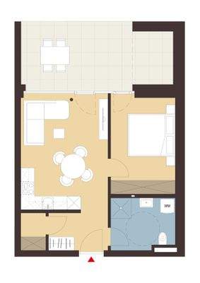 Fallenberggasse, Dornbirn-Grundriss Whg Top A02