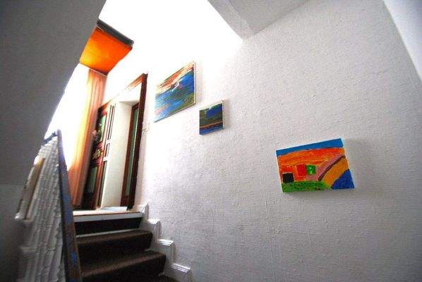 Wohnungstür zum 1. OG