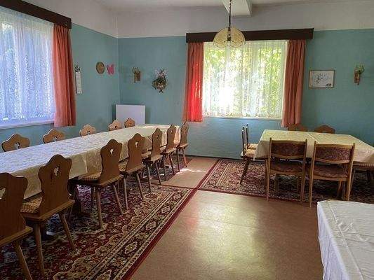 aktuell Aufenthaltsraum im Erdgeschoss