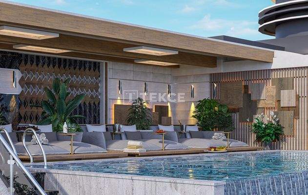Stylish Apartments in a Hotel-Concept Complex in Demirtaş Alanya