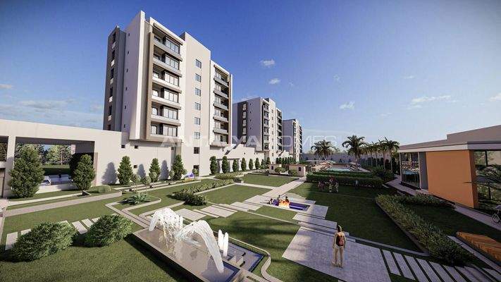 Investment Apartments in an Elegant Project in Antalya