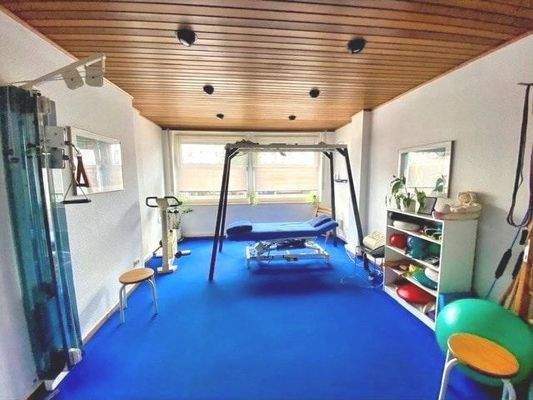 Das große Fenster sorgt im Geräteraum für beste Lichtverhältnisse