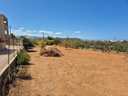 Kreta - Baugrundstück mit Baugenehmigung und Meerblick in Sisi