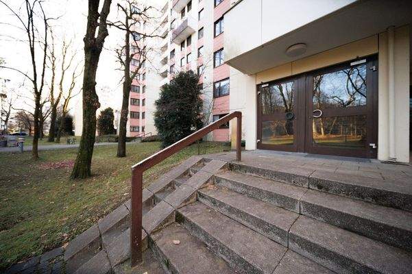 Eingang zum Treppenhaus