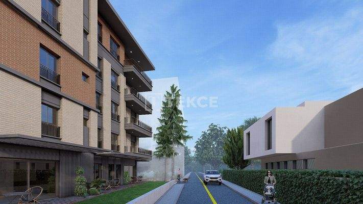 Apartments in a New Building with Elevator in Kuşadası Center