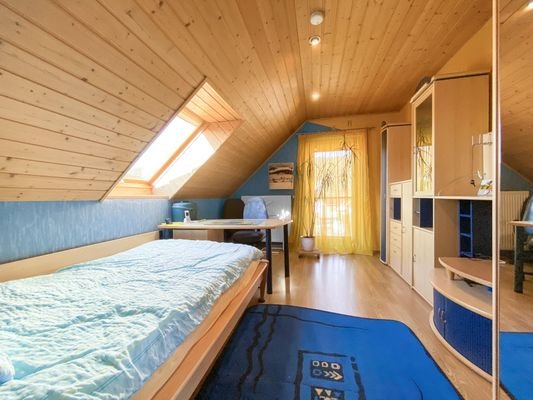 Kinderzimmer im Dachgeschoss