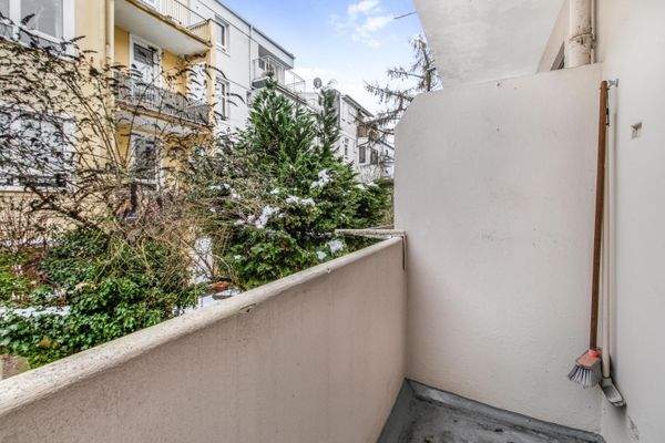 Loggia im Erdgeschoss