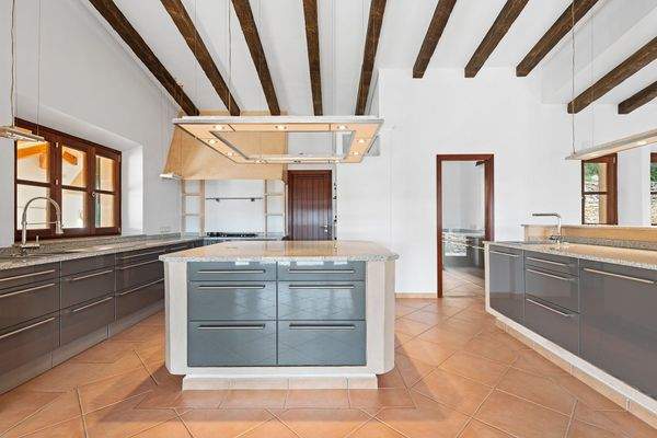 Moderne offene Küche