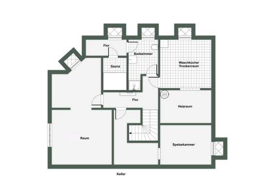 Grundriss Untergeschoss