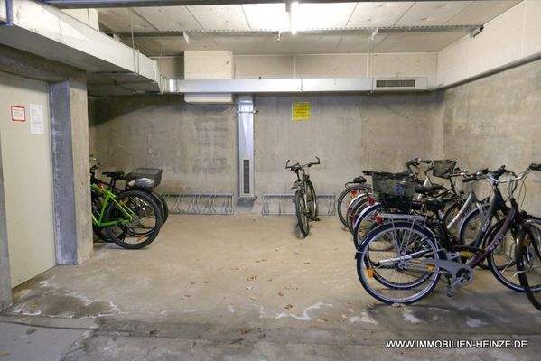 Fahrradabtellbereich